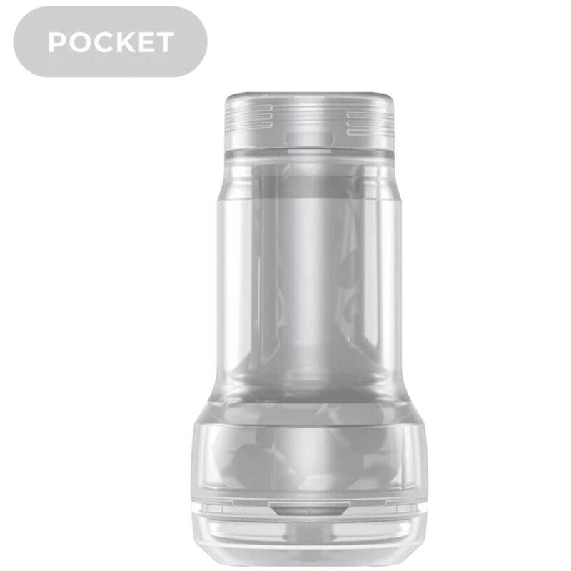 Masturbator Feel Pocket Stroker Kristall von Transparent