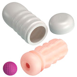 Masturbator Flora Vagina mit Saugnapf und Innenstruktur – Ansicht 4