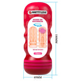 Masturbator Flora Vagina mit Saugnapf und Innenstruktur – Ansicht 6
