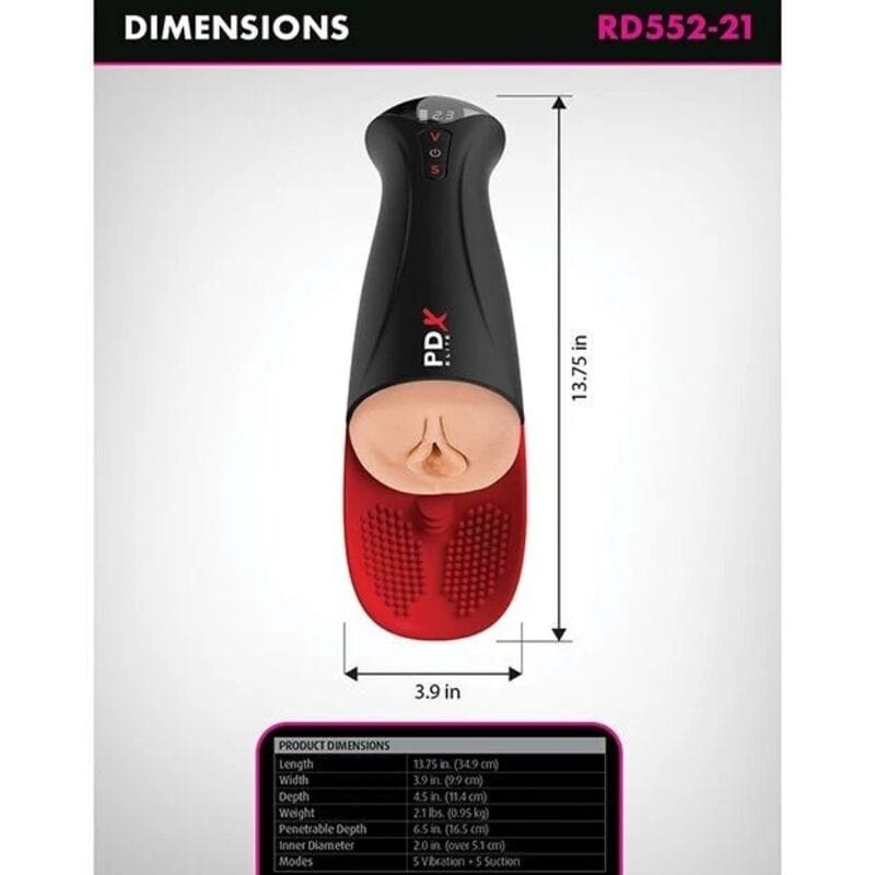 Masturbator Fuck-O-Matic Pro XL automatisch 42 cm – Ansicht 5