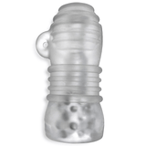 Masturbator Hunkyjunk Jackt Stroker Silikon Transparent 13 cm