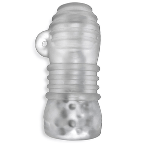 Masturbator Hunkyjunk Jackt Stroker Silikon Transparent 13 cm