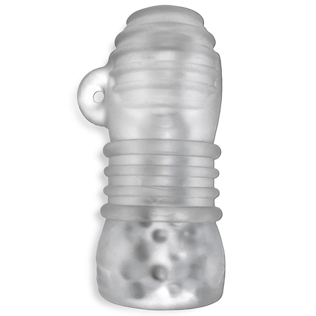Masturbator Hunkyjunk Jackt Stroker Silikon Transparent 13 cm
