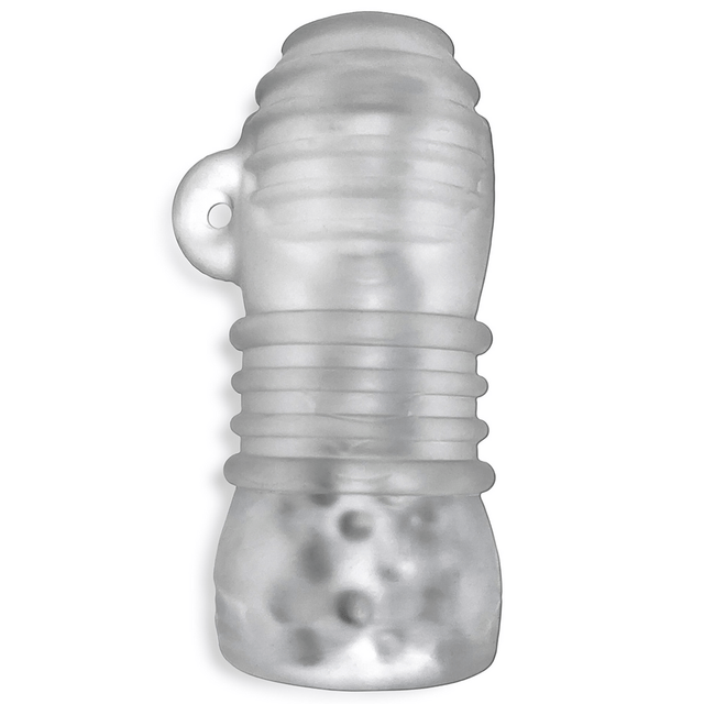 Masturbator Hunkyjunk Jackt Stroker Silikon Transparent 13 cm