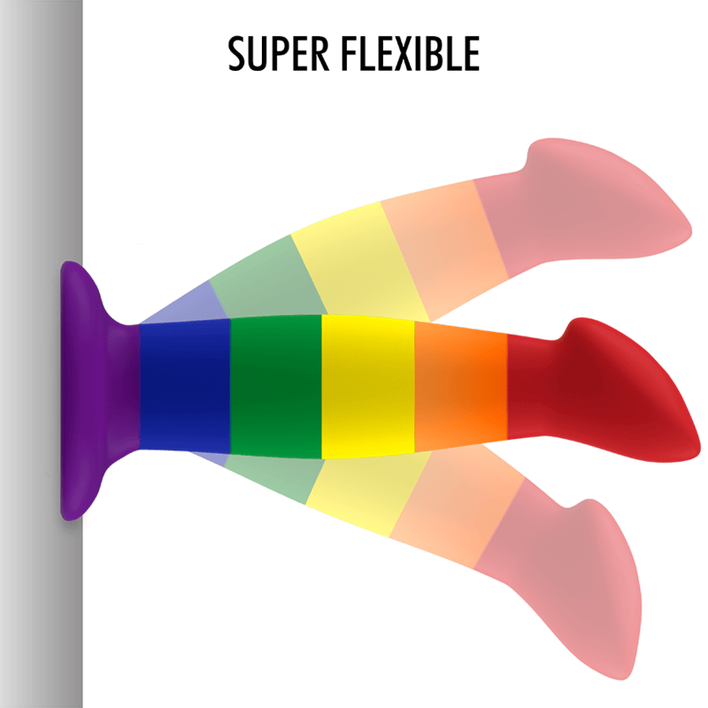 Dildo Garrick Pride 15 x 3,5 cm – Ansicht 4