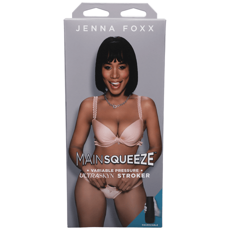 Masturbator Main Squeeze Jenna Foxx Pussy Braun 22,1 x Ø 8,4 cm – Ansicht 3
