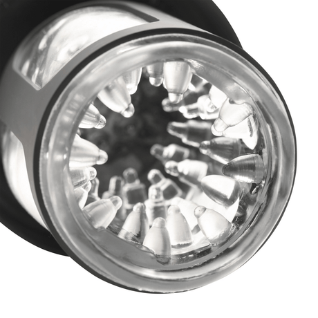Masturbator Jock Auto Spin rotierend und stoßend Schwarz 13 x Ø 8,1 cm – Ansicht 5