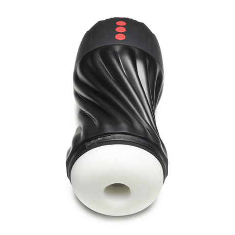 Masturbator Jock saugend und vibrierend Schwarz 14 x Ø 9,1 cm – Ansicht 4