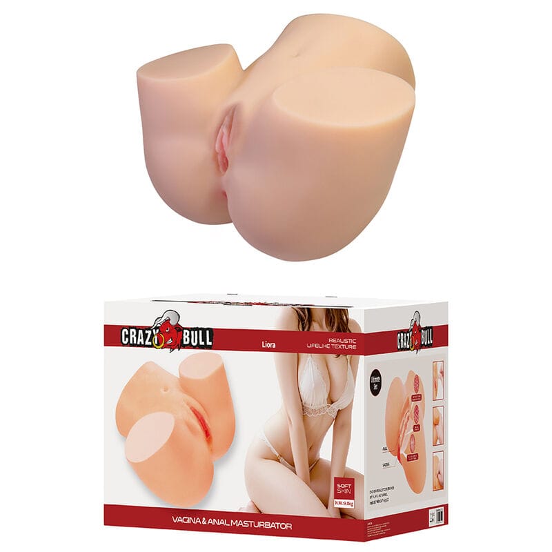 Masturbator Liora XXL Vagina und Anal doppelt mit Vibration – Ansicht 2