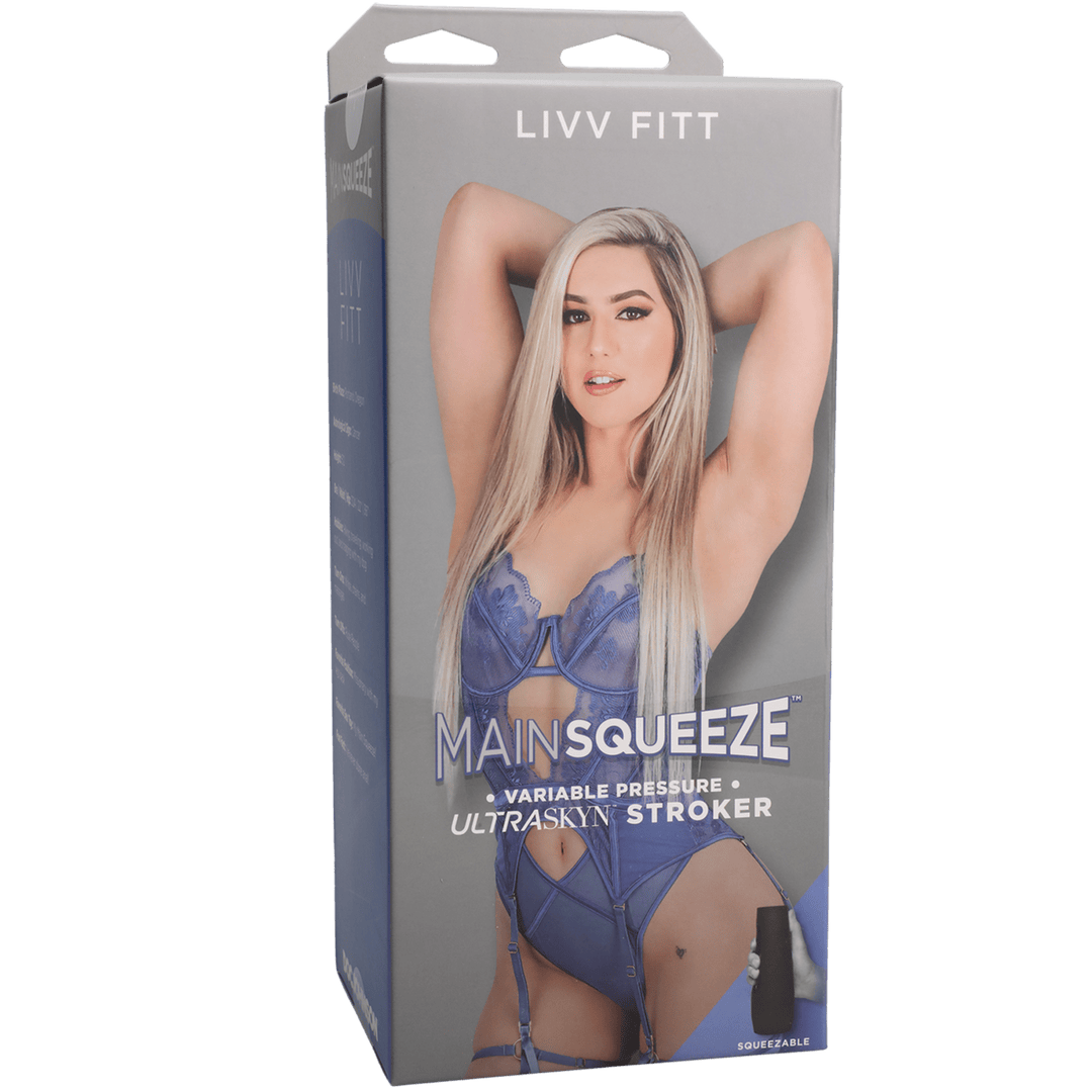 Masturbator Main Squeeze Livv Fitt Pussy Natur 22,2 x Ø 8,9 cm – Ansicht 2