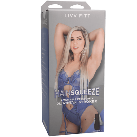 Masturbator Main Squeeze Livv Fitt Pussy Natur 22,2 x Ø 8,9 cm – Ansicht 2