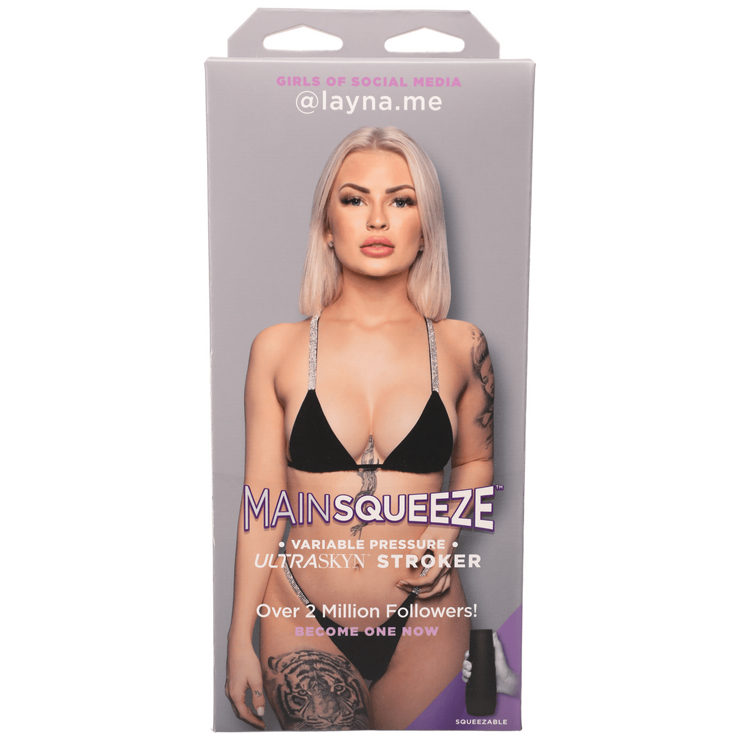 Masturbator Main Squeeze Pussy mit Perlenkanal Natur 22,1 x Ø 8,4 cm – Ansicht 3
