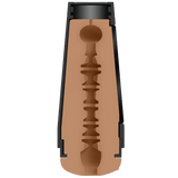 Masturbator Main Squeeze Scarlit Scandal Pussy Braun 22,2 x Ø 8,9 cm – Ansicht 6