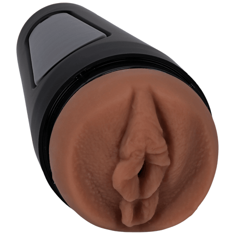 Masturbator Main Squeeze Scarlit Scandal Pussy Braun 22,2 x Ø 8,9 cm – Ansicht 4