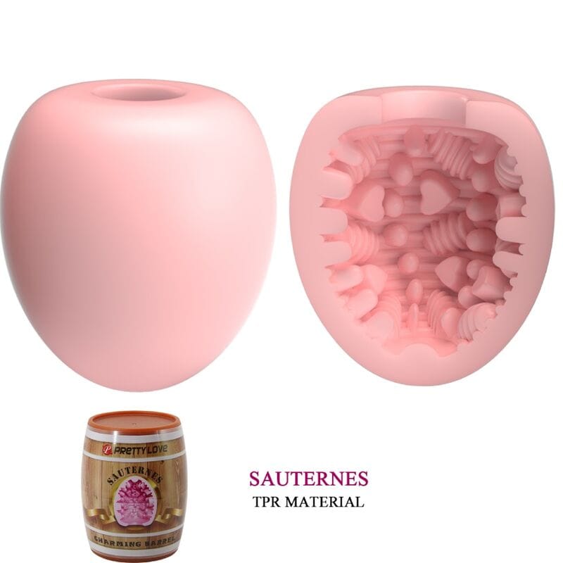 Masturbator-Ei Rosa Modell 2 6,7 x 5,4 cm – Ansicht 6