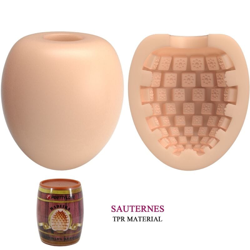 Masturbator-Ei Hautfarbe Modell 2 6,7 x 5,4 cm – Ansicht 6