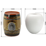Masturbator-Ei Weiß Modell 2 6,7 x 5,4 cm – Ansicht 6