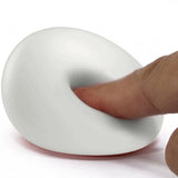 Masturbator-Ei Weiß Modell 2 6,7 x 5,4 cm – Ansicht 8