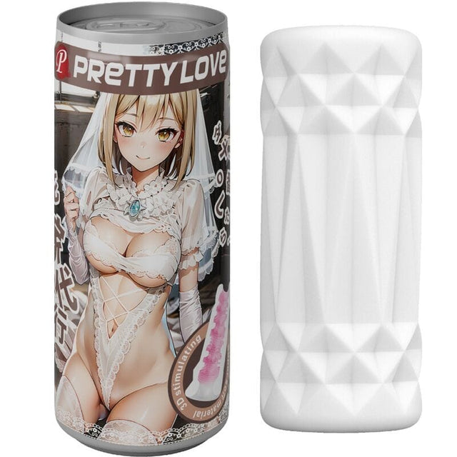 Masturbator Männlicher Modell 1 Weiß 11 x 4,5 cm