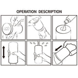 Masturbator Männlicher Modell 1 Weiß 11 x 4,5 cm – Ansicht 8