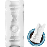 Masturbator Männlicher Modell 2 Weiß 11 x 4,5 cm – Ansicht 5