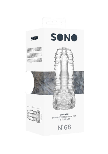 Masturbator Nr. 68 Durchsichtig 14,2 x Ø 6,8 cm – Ansicht 2