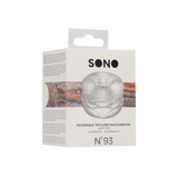 Masturbator Nr. 93 beidseitig nutzbar mit Bumper Durchsichtig 4 x Ø 4 cm – Ansicht 2