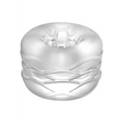 Masturbator Nr. 93 beidseitig nutzbar mit Bumper Durchsichtig 4 x Ø 4 cm
