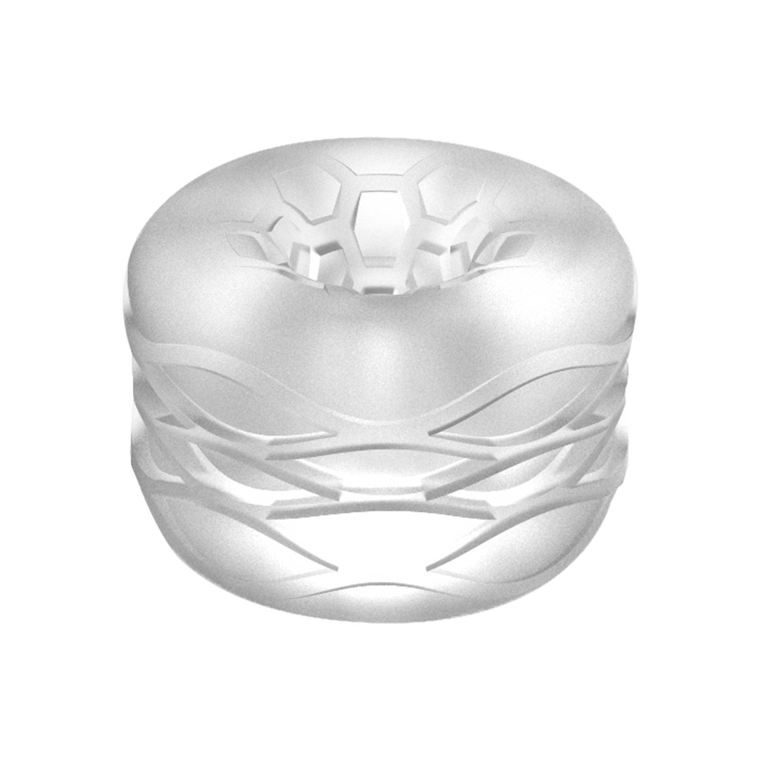 Masturbator Nr. 93 beidseitig nutzbar mit Bumper Durchsichtig 4 x Ø 4 cm – Ansicht 6