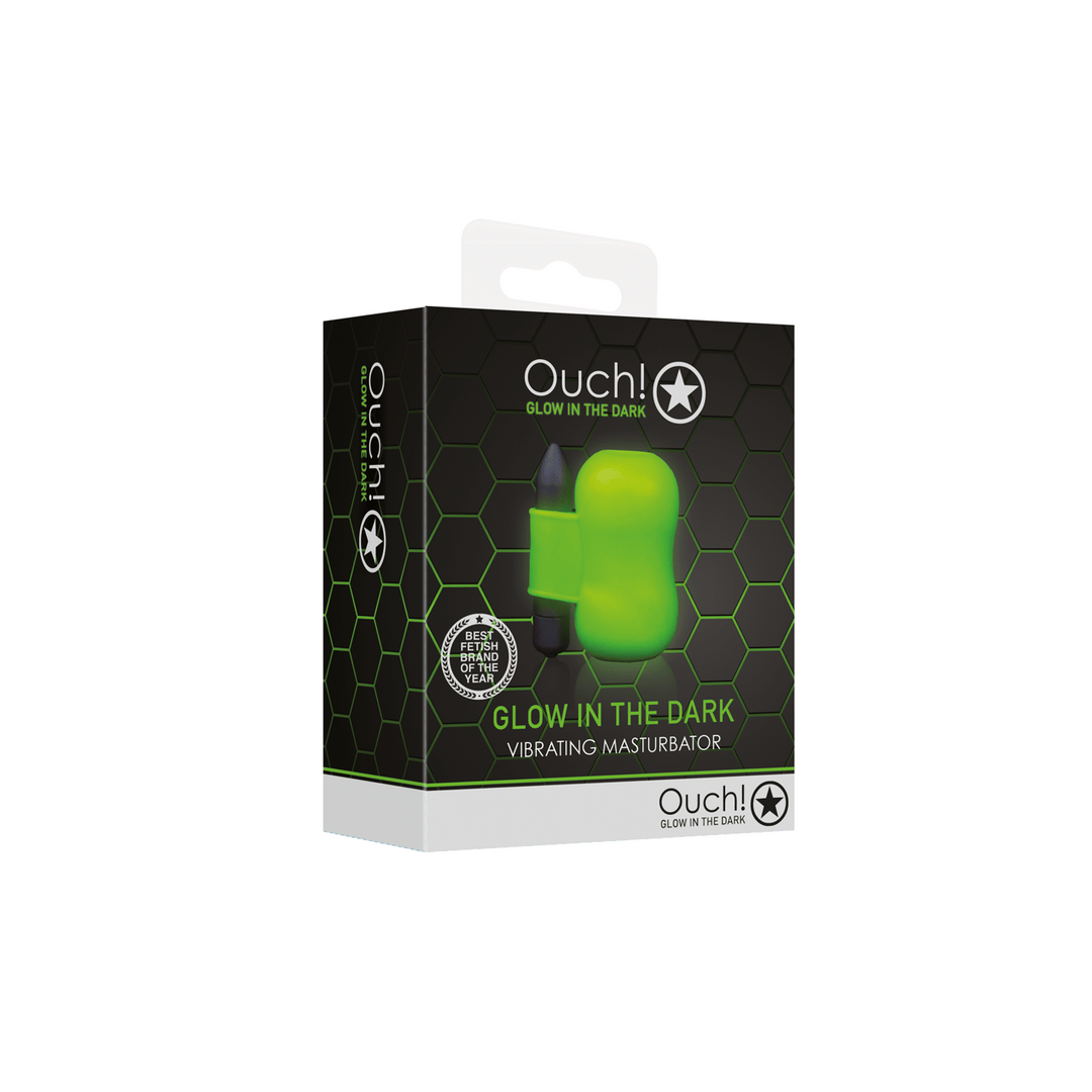 Masturbator Ouch nachtleuchtend Grün 9 x Ø 4,5 cm – Ansicht 2