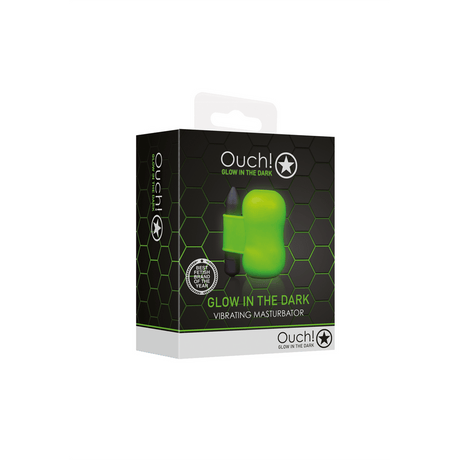 Masturbator Ouch nachtleuchtend Grün 8,5 x Ø 2 cm – Ansicht 2