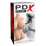 Masturbator Pdx plus Perfect 10 Torso Helle Haut Weiß 12,7 x 7,6 cm – Ansicht 4