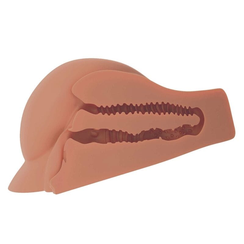 Masturbator PDX Plus Perfect Ass Double Hautfarbe 12,7 x 7,6 cm – Ansicht 3