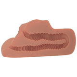 Masturbator PDX Plus Perfect Pussy Double Stroker Vagina und Anus Hautfarbe 11,4 x 7,6 cm – Ansicht 3