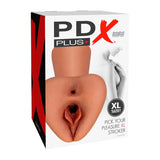 Masturbator Pdx plus Pick Your Pleasure XL realistischer Stroker Braun 9 x 3 cm – Ansicht 4