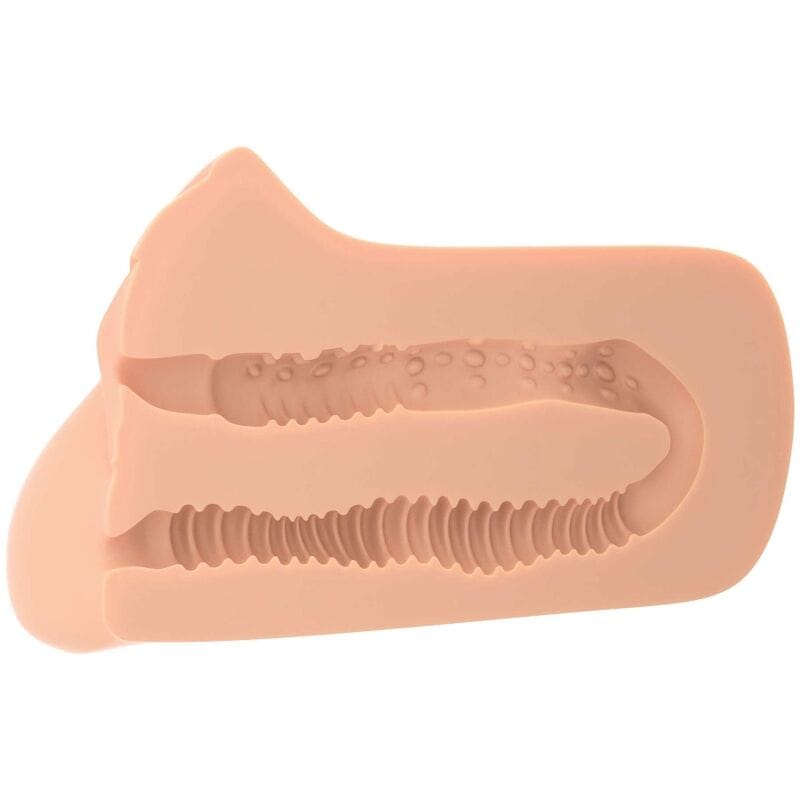 Masturbator PDX Plus Pick Your Pleasure Double Helle Haut 12,7 x 7,6 cm – Ansicht 3