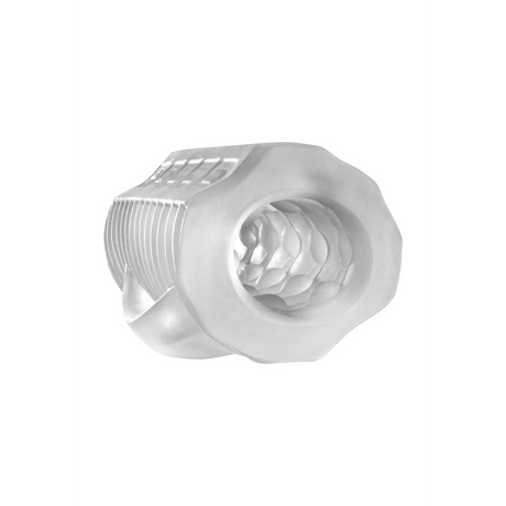 Masturbator PerfectFitBrand Rocco Jack Daddy mit Daumenschlaufe Transparent – Ansicht 4