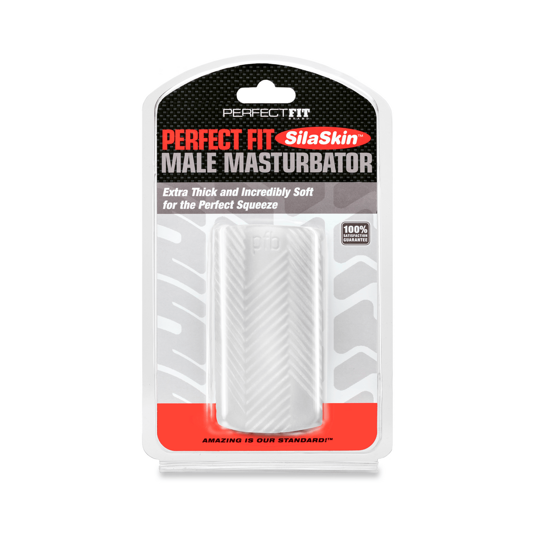 Masturbator PerfectFitBrand SilaSkin Stroker Transparent 15 cm – Ansicht 2