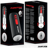 Masturbator Phantom Automatischer Vagina- 5 Saug- und Stossmodi Schwarz