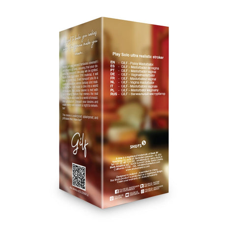 Masturbator Play Solo Gilf vaginal Natur 11,9 x Ø 5,4 cm – Ansicht 3