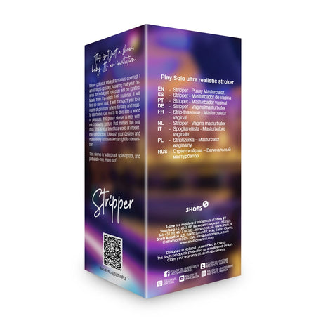 Masturbator Play Solo Stripper Natur 11,9 x Ø 5,4 cm – Ansicht 3