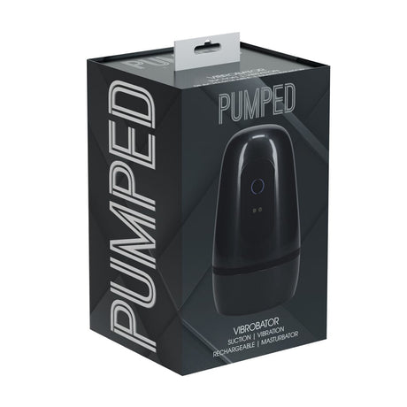 Masturbator Pulsar mit Unterdruck- und Vibrationsfunktion Gun Metal 10 x Ø 8,6 cm – Ansicht 2