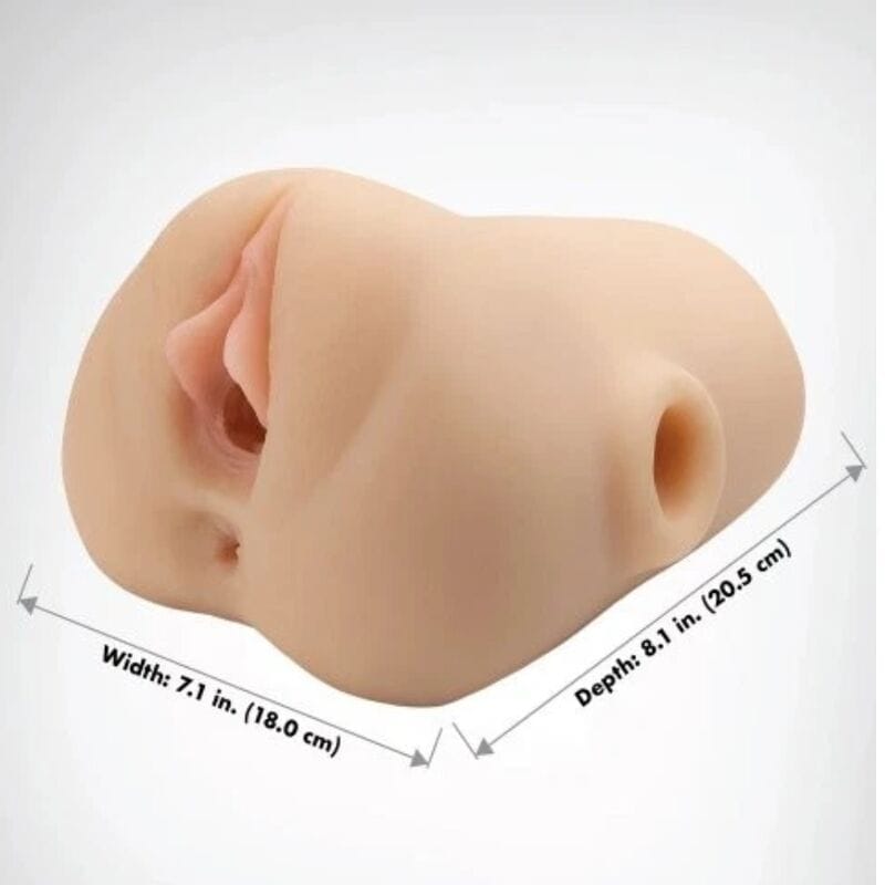 Masturbator Pussy Pounder Squeeze mit realistischer Vagina 18 cm – Ansicht 6