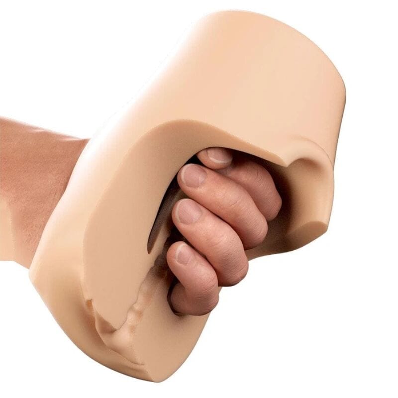 Masturbator Pussy Pounder Squeeze mit realistischer Vagina 18 cm – Ansicht 3