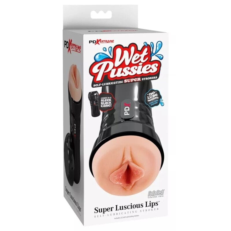 Masturbator realistische Lippen selbstschmierend – Ansicht 5