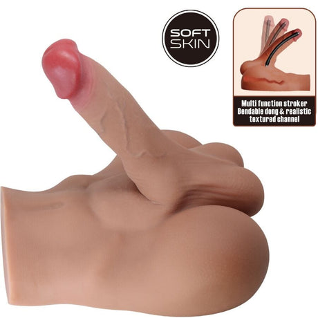 Masturbator Rhyne Back Realistischer Natürlicher