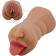 Masturbator Sarah Doppelmasturbator Mund und Vagina Natur