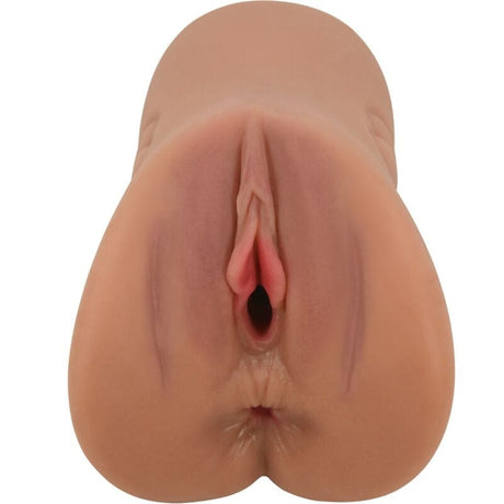 Masturbator Scharlachrotes Vagina- und Anus-Design mit Herzfleisch