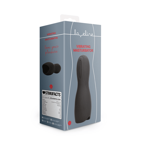 Masturbator-Sleeve mit Vibration Schwarz 6,4 cm – Ansicht 2