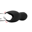 Masturbator Sleeve mit Vibration Schwarz 13,8 x 4,8 cm